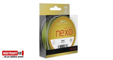 Delphin NEXO 8 zelená splietaná šnúra 130 m