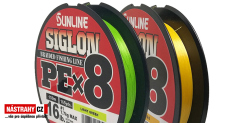 SUNLINE splietaná šnúra SIGLON PEx8 150 m