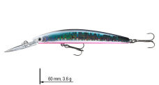 Wobler DAIWA Tournament Double Clutch 60SP-G - 6 cm