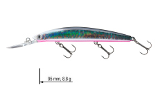 Wobler DAIWA Tournament Double Clutch 95SP-G - 9,5 cm