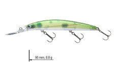 Wobler DAIWA Tournament Double Clutch 95SP-G - 9,5 cm
