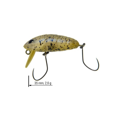 Wobler NORIES Crankin Pupa Shallow