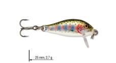 Wobler jednodielny Count Down 01 RAPALA 2,5 cm