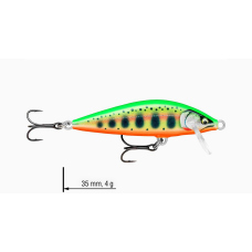 Wobler jednodielny Count Down Elite 3,5 cm RAPALA