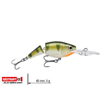 Wobler dvojdielny Jointed Shad Rap RAPALA 4 cm