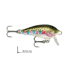 Wobler jednodielny Mini Fat Rap 3 cm RAPALA