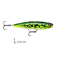Wobler hladinový Precision Xtreme Pencil RAPALA 8,7 cm Wobler hladinový Precision Xtreme Pencil RAPALA 8,7 cm