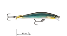 Wobler jednodielny RipStop RAPALA 9 cm