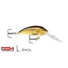 Wobler jednodielny Shad Dancer RAPALA 4 cm