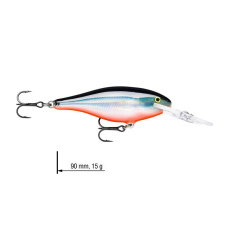 Wobler jednodielny Shad Rap Deep Runner RAPALA 9 cm