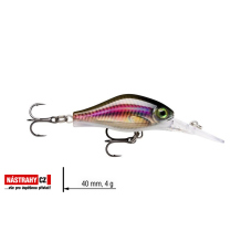 Wobler jednodielny Shadow Rap Fat Jack RAPALA 4 cm