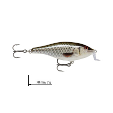 Wobler Shallow Shad Rap RAPALA 7 cm