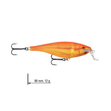 Wobler Shallow Shad Rap RAPALA 9 cm
