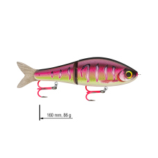 Jerk Super Shadow Rap Glide UV Hook RAPALA 16 cm