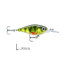 Wobler jednodielny X-Light Shad 4 cm RAPALA