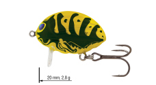 Hladinový wobler Lil`Bug SALMO 2 cm