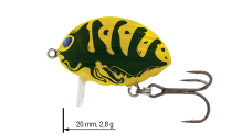 Hladinový wobler Lil`Bug SALMO 2 cm