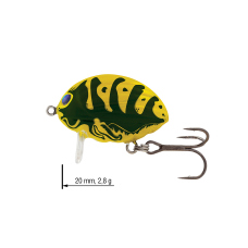 Hladinový wobler Lil`Bug SALMO 2 cm