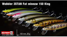 Wobbler 3STAN Fat minnow 150 King